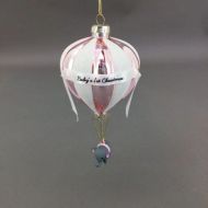BABYS 1ST XMAS PINK BALLOON
