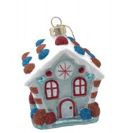 BLUE GINGERBREAD HOUSE