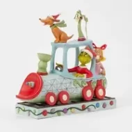 Grinch, Max & Cindy-Lou on Train