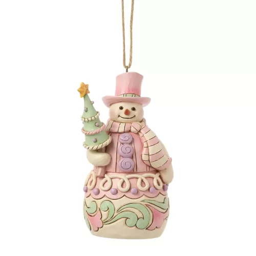 Snowman with Tree HO