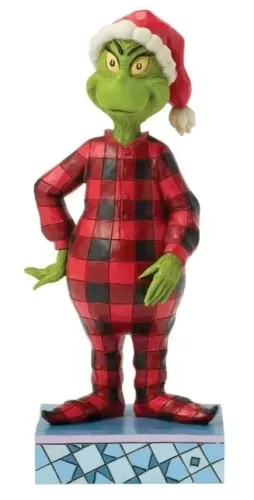 Grinch Wearing Pajamas