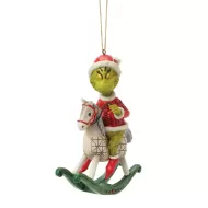Grinch on Rocking Horse HO