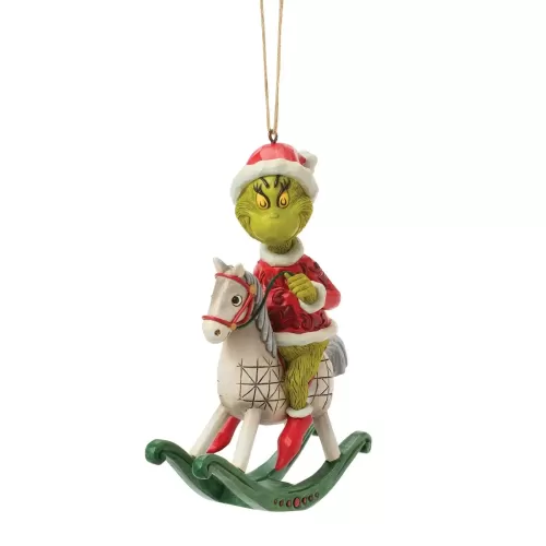 Grinch on Rocking Horse HO