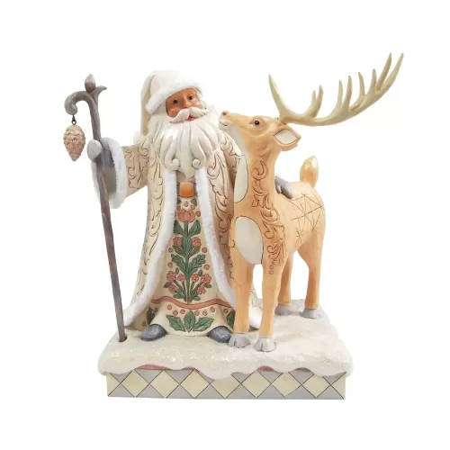 Santa with Buck