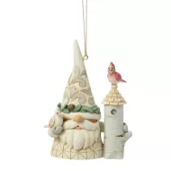 Gnome with Birdhouse HO