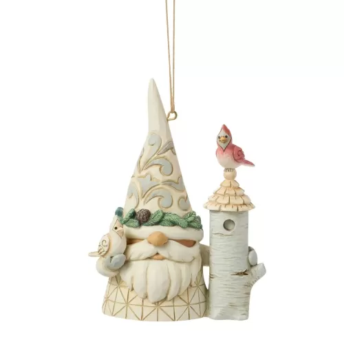Gnome with Birdhouse HO