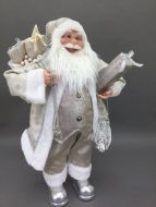 SILVER TRADITIONAL SANTA LGE