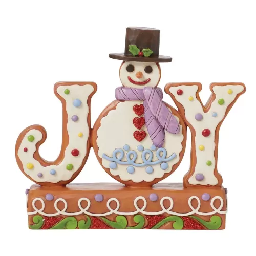 Gingerbread Joy & Snowman