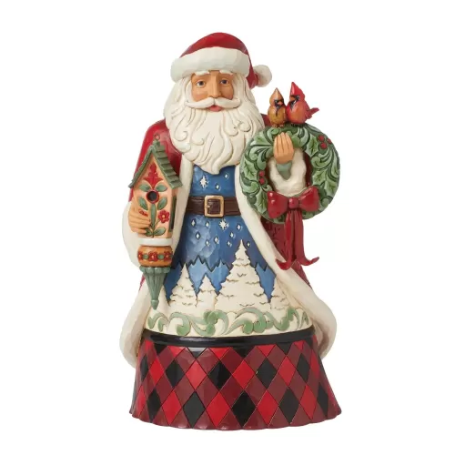 Santa With Birdhouse