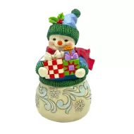 Snowman With Gifts