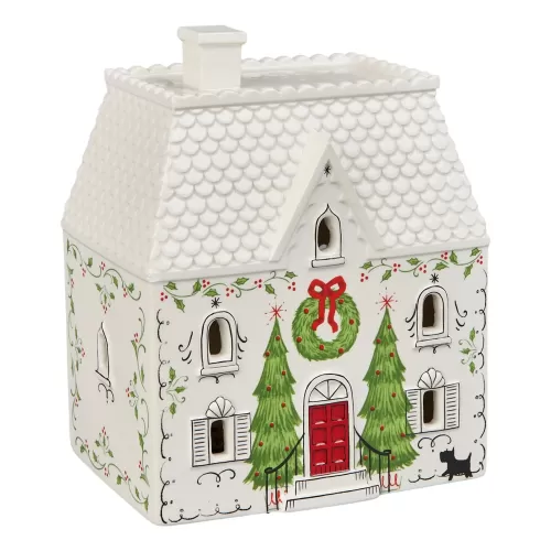 WHITE ROOF XMAS HOUSE